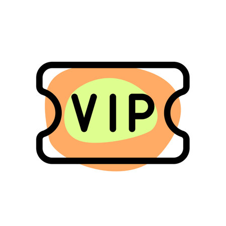 VIP voucher used for extra discount.のイラスト素材