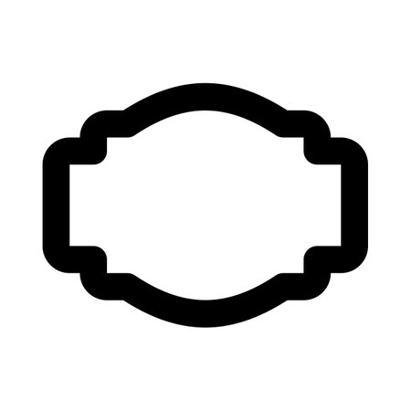 Cafe promotional signboard mounted on a wall.のイラスト素材