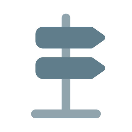 Street sign pinpointing the direction of region.のイラスト素材