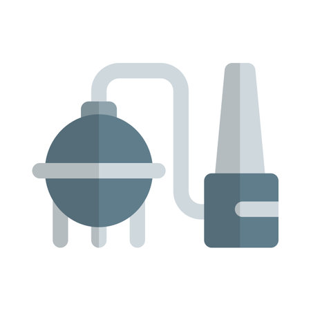 Storage for dry grains or silos.のイラスト素材