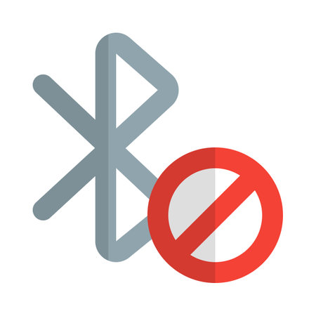 Bluetooth feature currently disable in phone.のイラスト素材