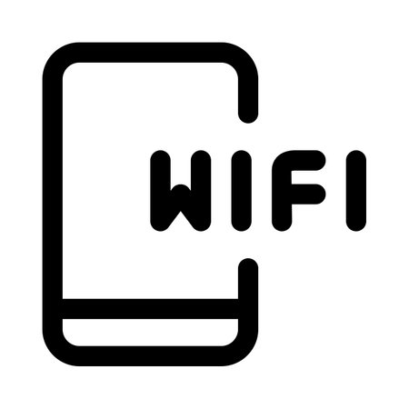 To make call possible with wifi network.のイラスト素材