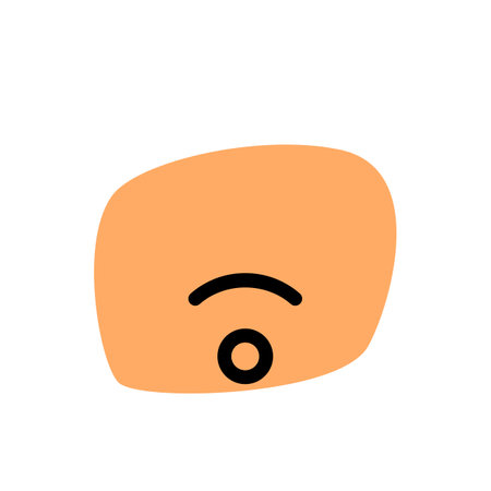 Low signal indication in internet device.のイラスト素材