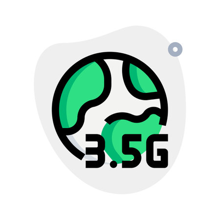 Internet connectivity on third-generation cellular devices.のイラスト素材