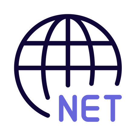 Worldwide connectivity provided by a large network.のイラスト素材