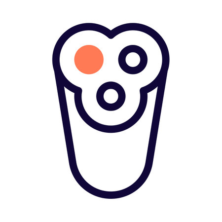 Curly hair treatment at barbershop isolated on a white backgroundのイラスト素材