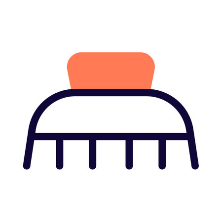 Hair clipper for long hair cutting isolated on a white backgroundのイラスト素材