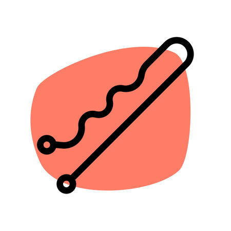 Hair clipper for long hair cutting at salonのイラスト素材