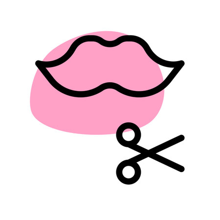 Styling The Dandy with mustache isolated on a white backgroundのイラスト素材