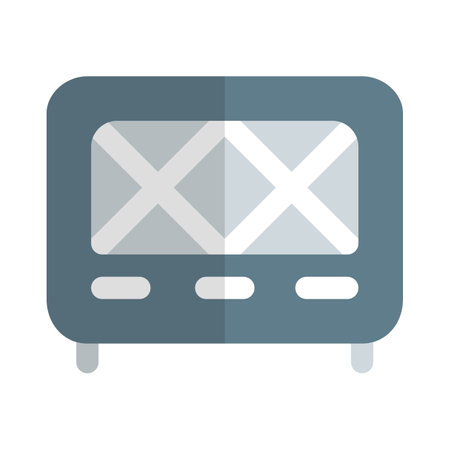 Classic wireless receiver, broadcasting through airwaves.のイラスト素材