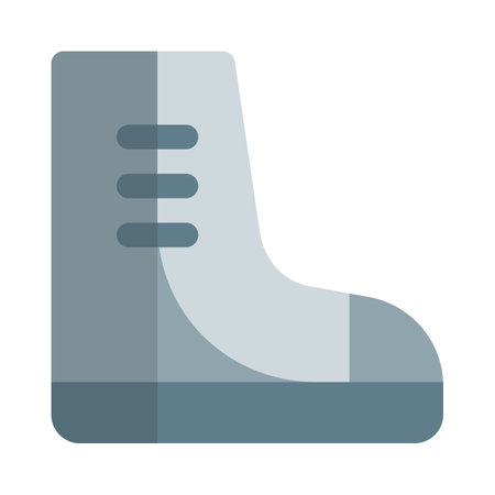 Comfortable leather boots for winter.のイラスト素材