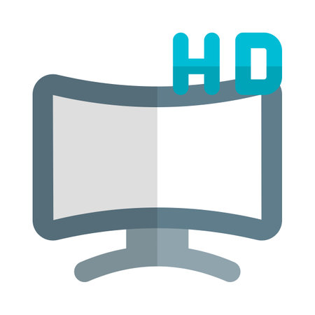 High definition multimedia interface for better quality.のイラスト素材