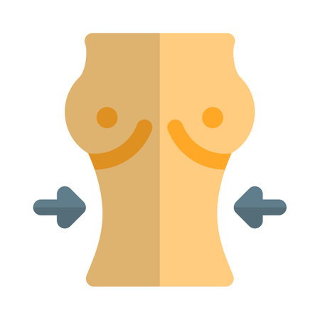 Body slimming surgery of liposuction isolated on a white backgroundのイラスト素材