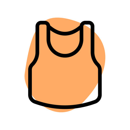 Sports T-shirt for men on a white backgroundのイラスト素材