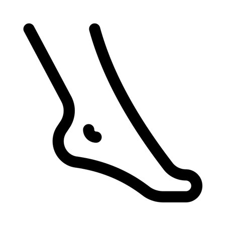 Pedicure and manicure services for legs of patientsのイラスト素材