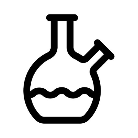 Bong mixed with narcotic drugs isolated on a white backgroundのイラスト素材