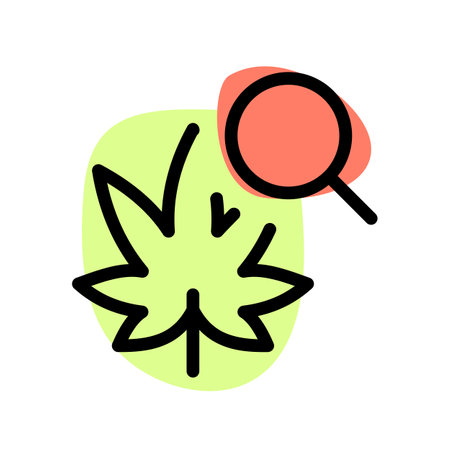 Cancer causing agent found in marijuana after having prolonged useのイラスト素材