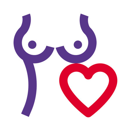 Patient with heart problems can worsen breast cancerのイラスト素材