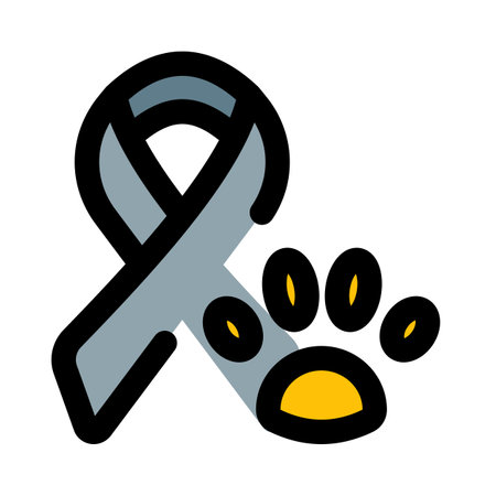 Animal with a cancer a deadly disease isolated on a white backgroundのイラスト素材