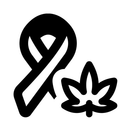 Lungs Cancer by consuming excessive use of Cannabisのイラスト素材