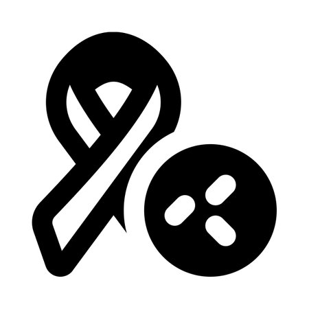 Cancel related to a bacterial infection isolated on a white backgroundのイラスト素材