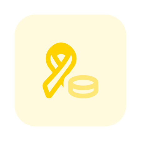 Experimental cancer medication isolated on a white backgroundのイラスト素材