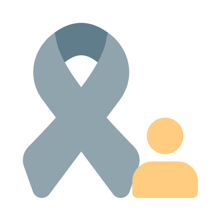 Patient suffering from a initial stage of cancerのイラスト素材