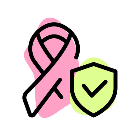 Extra care given to a cancer patient isolated on a white backgroundのイラスト素材