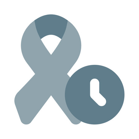Delay in treatment of cancer may lead to early stage deathのイラスト素材