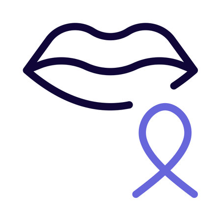 Mouth cancer patient suffering from deadly diseasesのイラスト素材