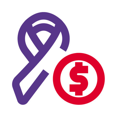 Cancer treatment expenses are way too high to effortのイラスト素材