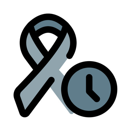 Delay in treatment of cancer may lead to early stage deathのイラスト素材