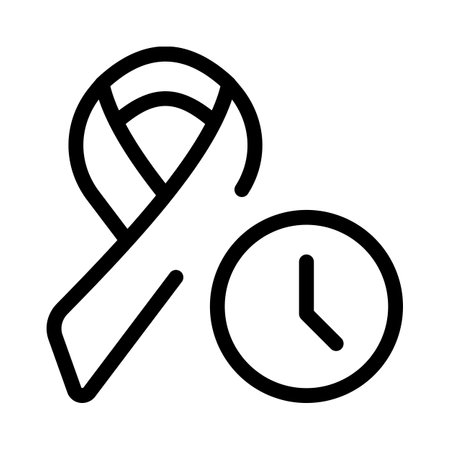 Delay in treatment of cancer may lead to early stage deathのイラスト素材