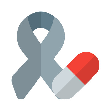 Cancer medication isolated on a white backgroundのイラスト素材