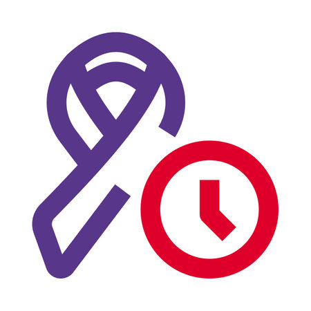 Delay in treatment of cancer may lead to early stage deathのイラスト素材