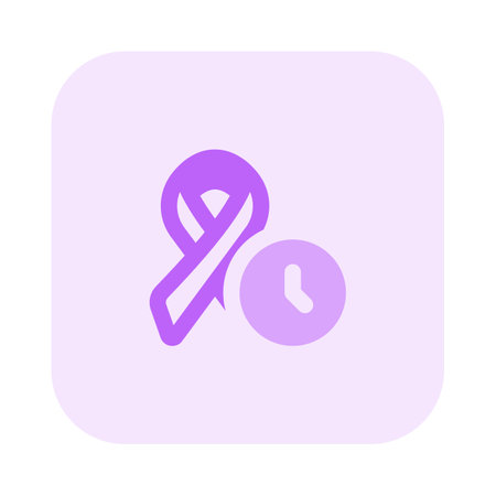 Delay in treatment of cancer may lead to early stage deathのイラスト素材