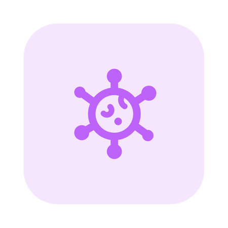 virus a submicroscopic infectious agent that replicatesのイラスト素材