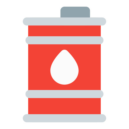 Portable barrel-shaped container for various uses.のイラスト素材