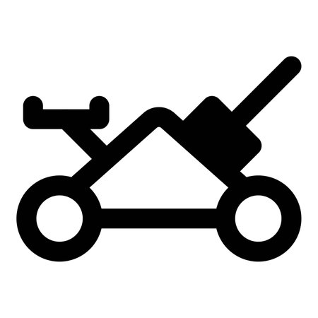 Lifts vehicles for maintenance or tire changes.のイラスト素材