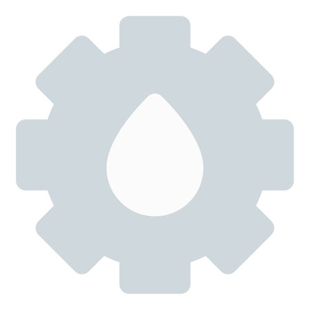 Rotating toothed gear in a mechanical system.のイラスト素材