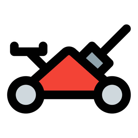 Lifts vehicles for maintenance or tire changes.のイラスト素材