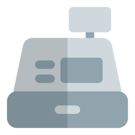Automated system for processing and recording transactions.のイラスト素材