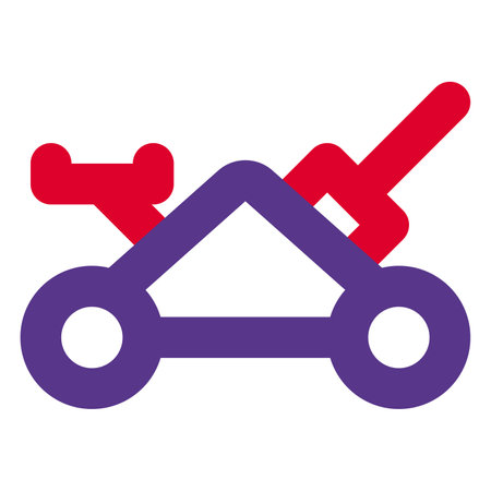 Lifts vehicles for maintenance or tire changes.のイラスト素材