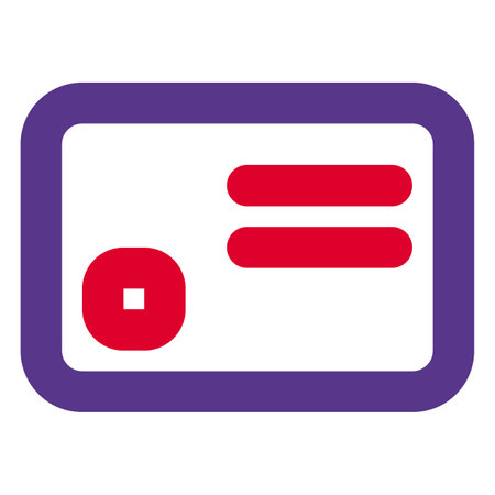 Electronic payment card for financial transactions.のイラスト素材