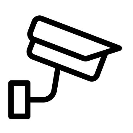 Cctv system for monitoring and recording activities.のイラスト素材
