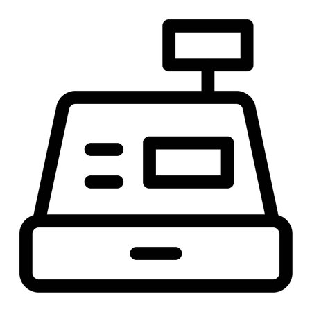 Automated system for processing and recording transactions.のイラスト素材