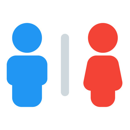 Lavatory facility for personal hygiene.のイラスト素材