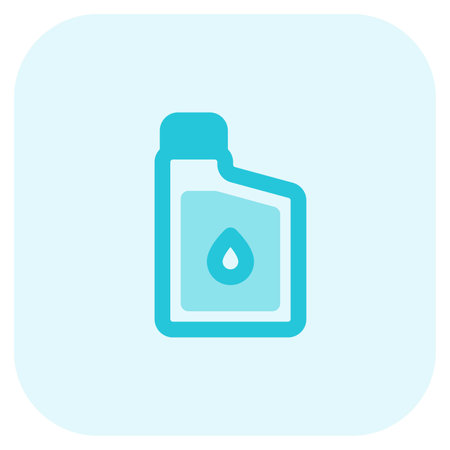 Durable oil bottle for precision dispensing.のイラスト素材