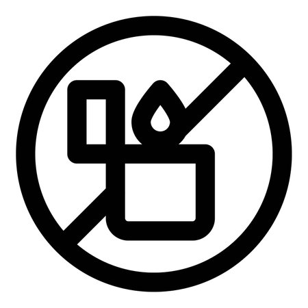 Prohibited use or possession of fire lighters.のイラスト素材