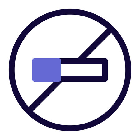 Smoking prohibited at gas station premises.のイラスト素材